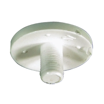 Press Stud Cap White Nylon Pack Of 25