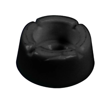 Press Stud Flat Base - Pack of 25 - Black