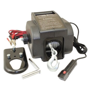 Electric Power Winch 907kg 5.5mm 9m Cable 12V Boat Marine Trailer