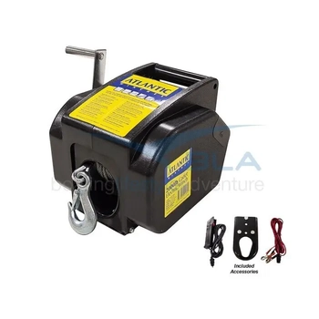 Atlantic Boat Winch 2000Lb Elec W/ Cord Remote