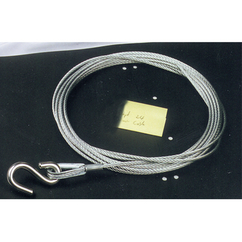 BLA Winch Cable With S/S Hook 4.5Mx4Mm