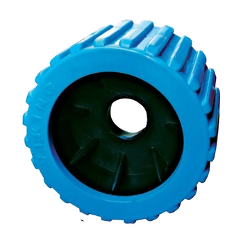 Roller Wobble Rib Blue 73X110X20mm