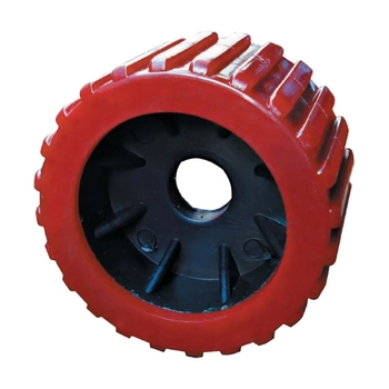 Roller Wobble Rib Red 73X110X20mm