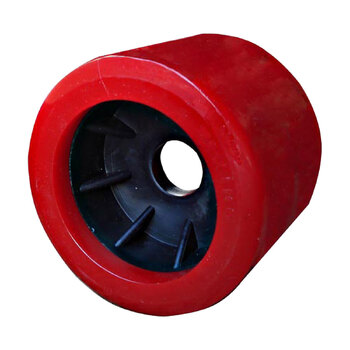 Roller Wobble Smooth Red 87X107X20mm
