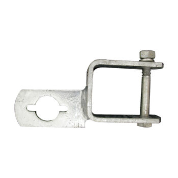 Outboard Motor Support Bracket - Telescopic 50x25mm Clamp Boat Marine Trailer