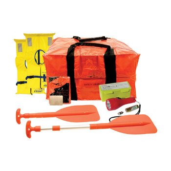 Safety Pack 4x PFD - V Sheet - Torch - 2x Paddle - Signal Mirror