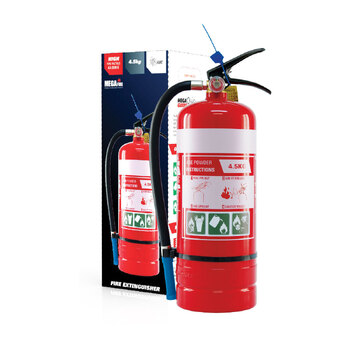 MegaFire Fire Extinguisher Powder 4.5Kg Abe