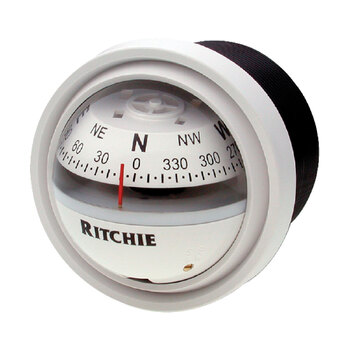 Ritchie Navigation Compass Explorer Dash Mount White V57W.2