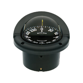 Ritchie Navigation Compass Helmsman Flush Mount Blk Hf-742