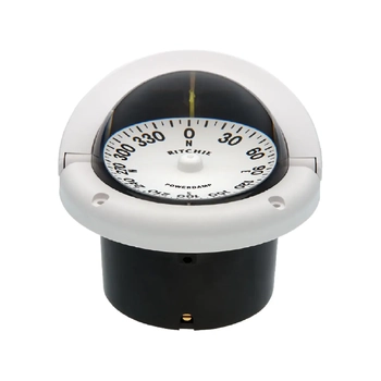 Ritchie Navigation Compass Helmsman Flush Mount Wht Hf-742W