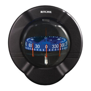 Ritchie Navigation Compass Venture Bulkhead Mount Blk Sr-2