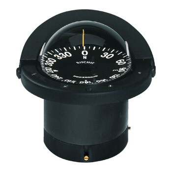 Ritchie Navigation Compass Navigator Flush Mnt Blk Fn-201