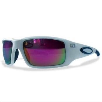 BLA Amphibia Sunglasses - Eclipse K598 White Mat Red Shock
