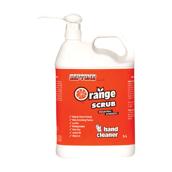 Septone Orange Scrub Hand Clean 5L