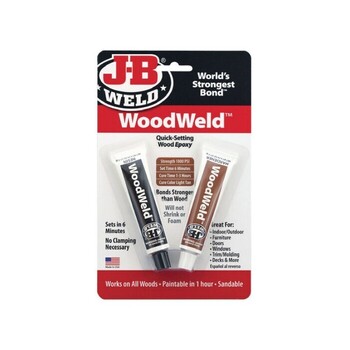 JB Weld Adhesive Epoxy Wood Weld 2 Pt56.8G