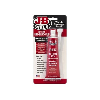 JB Weld Sealant Silicone Hi Temp Red 85G