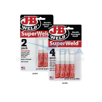 JB Weld Super Weld Jb Weld Twin Pack 0.14Oz