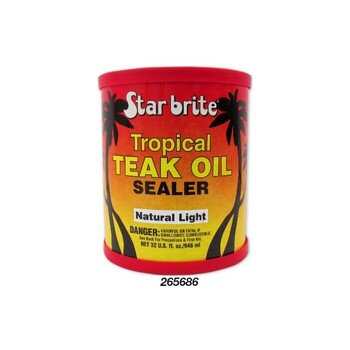 Tropical Teak Oil/Sealer Light 473Ml