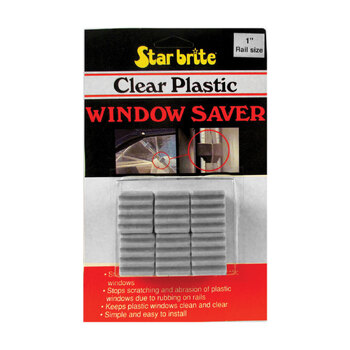 Star Brite Clear Plastic Window Savers 25mm