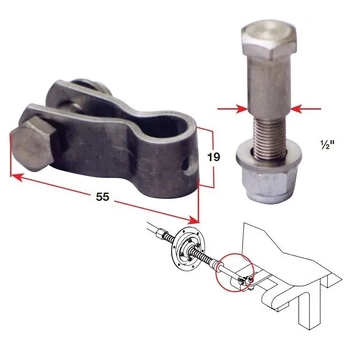 Dometic Kit Clevis Std Short