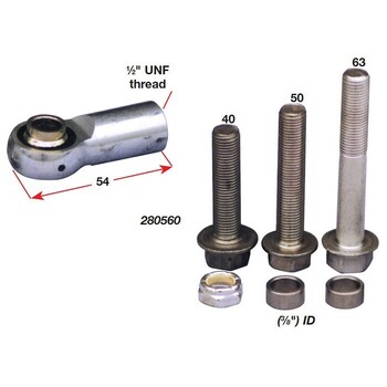 Dometic Kit Rod End Zinc Plated