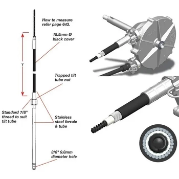 Dometic Cable Steering Xtreme Sscx64 12Ft