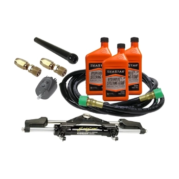 SeaStar™ Front Mount Adjustable Steering Kit Outboard Hose
