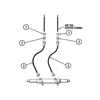 Dometic Hose Kit T/S 3/8 Copper Hf5508