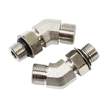 BLA Fit 45 Deg 1/4-3/8 Tube Pk2 Orb Hf6011