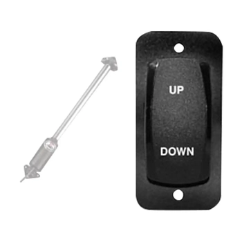 BEP Single Hatch Lift Rocker Switch Kit 12V 24V