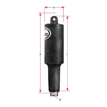 Lenco Trim Tab Actuator 12V Xd 5/16