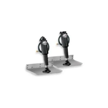 Trim Tab Kit 12V 9''X12'' Led Polish Oem