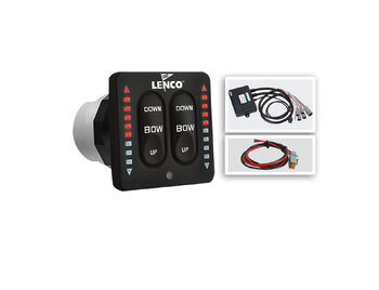 Lenco LED Indicator Switch Kit 12/24V 2pc
