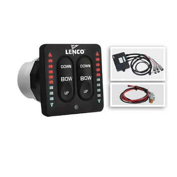 Lenco LED Indicator Switch Kit 12/24V 2pc