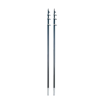 Taco Telescopic Outrigger Pole 1.8m - 5.6m Black - Pair