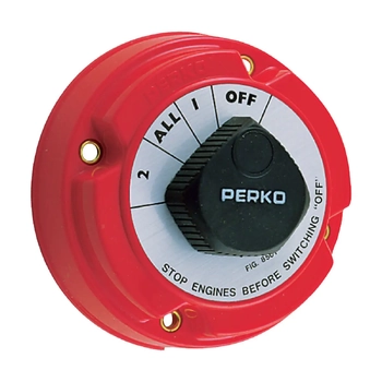 Perko Switch Battery Selector 4 Posn 250A
