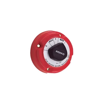 Perko Battery Switch Alternator Field Disconnect Boat Marine