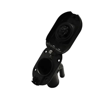 Deck Filler Hniged Blk Plas Ang38Mm Gas