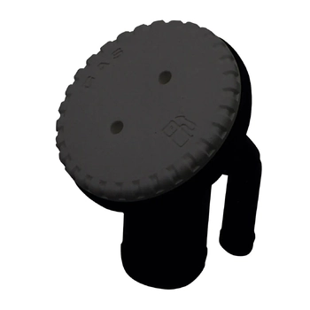 Perko Deck Filler Vented Ang Blk Plas 38Mm Gas