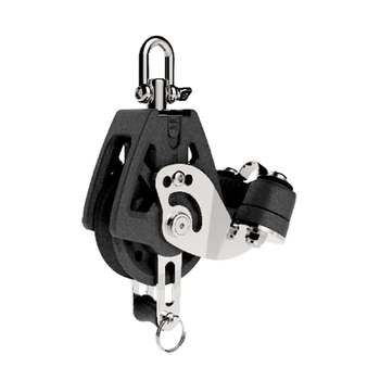 Lewmar Synchro Block Single with Becket and Cam 50mm