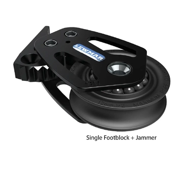 Lewmar Block Htx Single Footblock Jam 72Mm