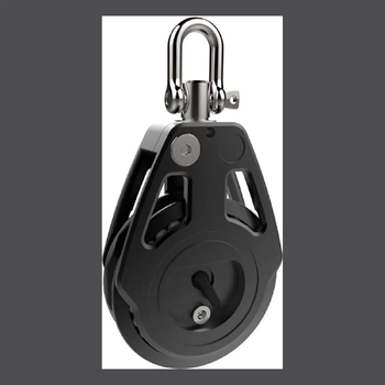 Block Racing Single Ratchet Black 80mm