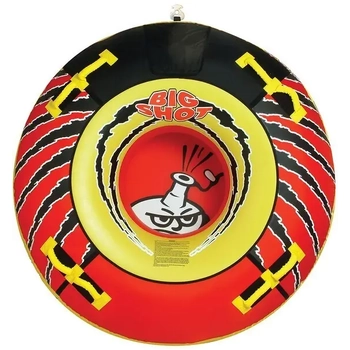 Kwik Tek Airhead Big Shot Towable Watersport Round Water Ski Tube 193cm 4 Person