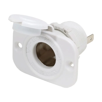 Blue Sea Systems 12Vdc Dash Socket Wht
