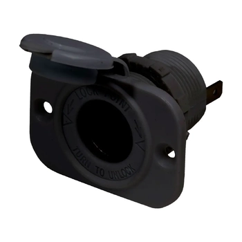 Blue Sea Systems 12V DC Dash Socket and Plug Boat Marine