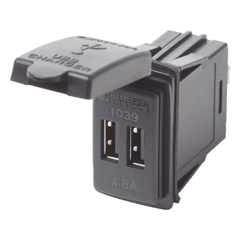Blue Sea Systems 12/24Vdc Dual Usb 4.8A Swmnt