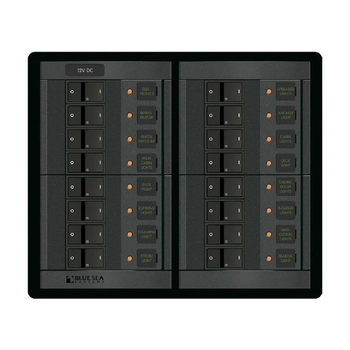 Blue Sea Systems PANEL 360 12VDC 16POS FR