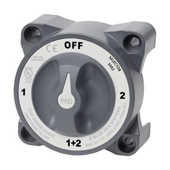 Blue Sea Systems HD-Series Battery Switch Selector 4 Position