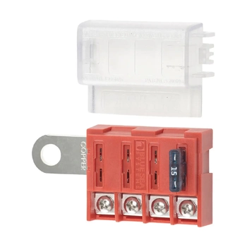 Blue Sea Systems Fuse Block StBlue Sea Systemsde 4Circ Bat Term