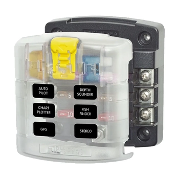 Blue Sea Systems Fuse Block StBlue Sea Systemsde 6Circ W/Cvr